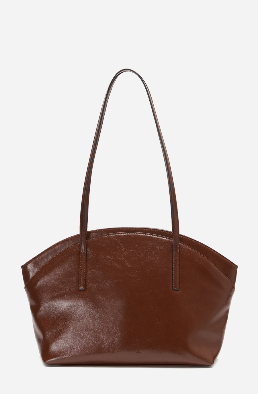 CLAM BAG (brown)