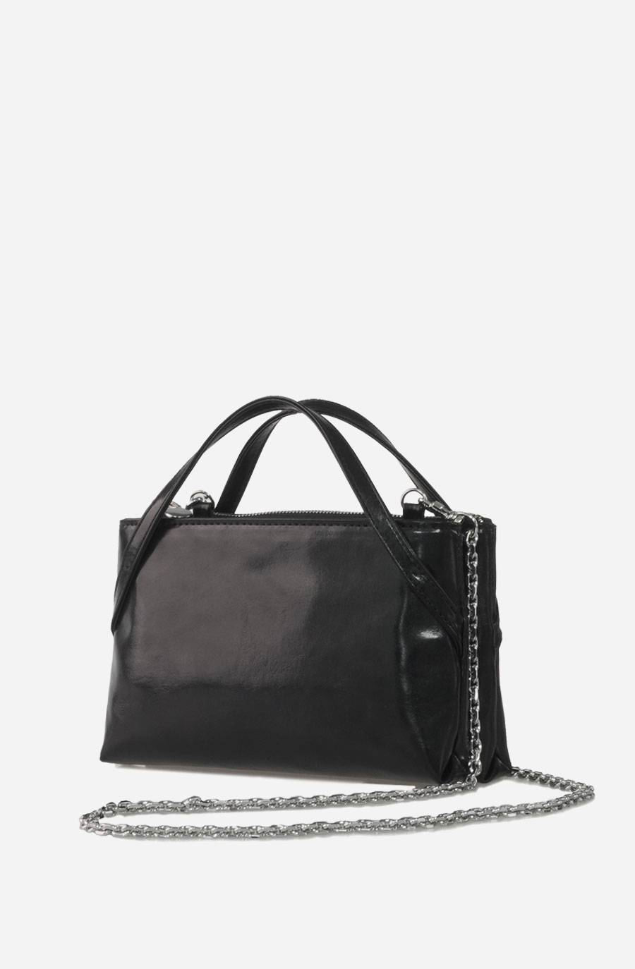 MINI DOUBLE BAG (black) / 1차 :5/30, 2차:6/7 예약 배송